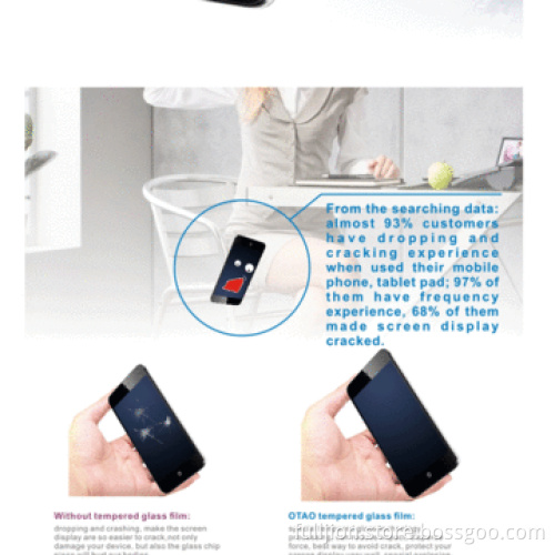 0.15mm/0.2mm/0.33mm/0.4mm Tempered glass screen protector for MEIZU MX3